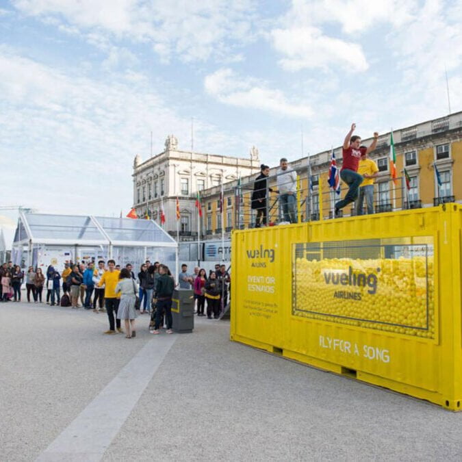 Vueling Playground Shipping Container